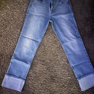 GAP Women's Light Blue Ankle Jeans